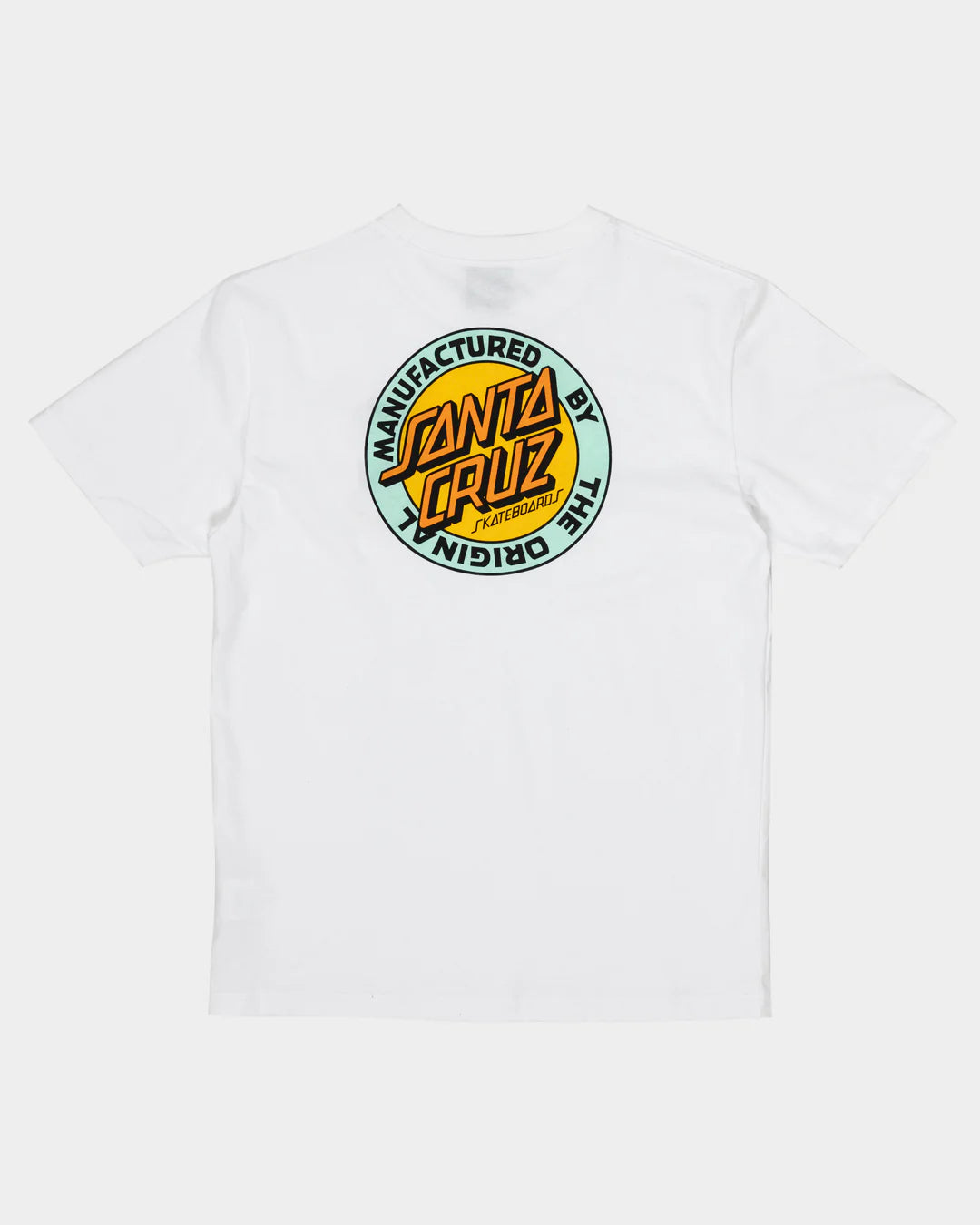 Santa Cruz MFG Retro Dot Reverse Girls Oversized T-Shirt White
