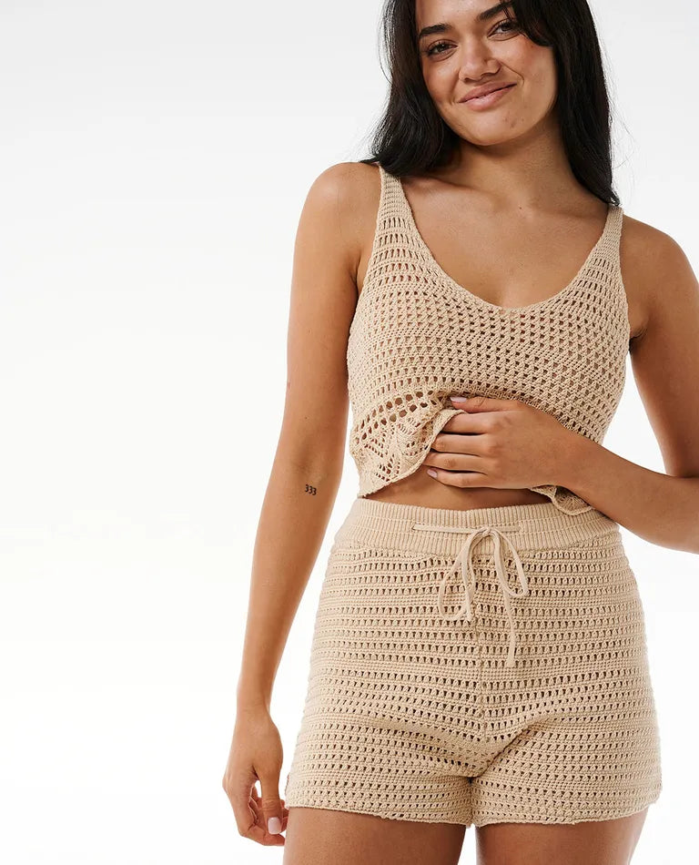 Rip Curl Seas Of Dreams Crochet Shorts
