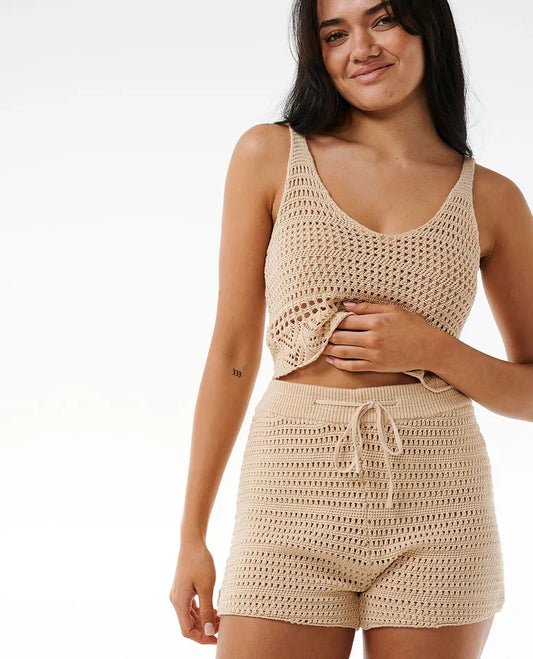 Rip Curl Seas Of Dreams Crochet Shorts