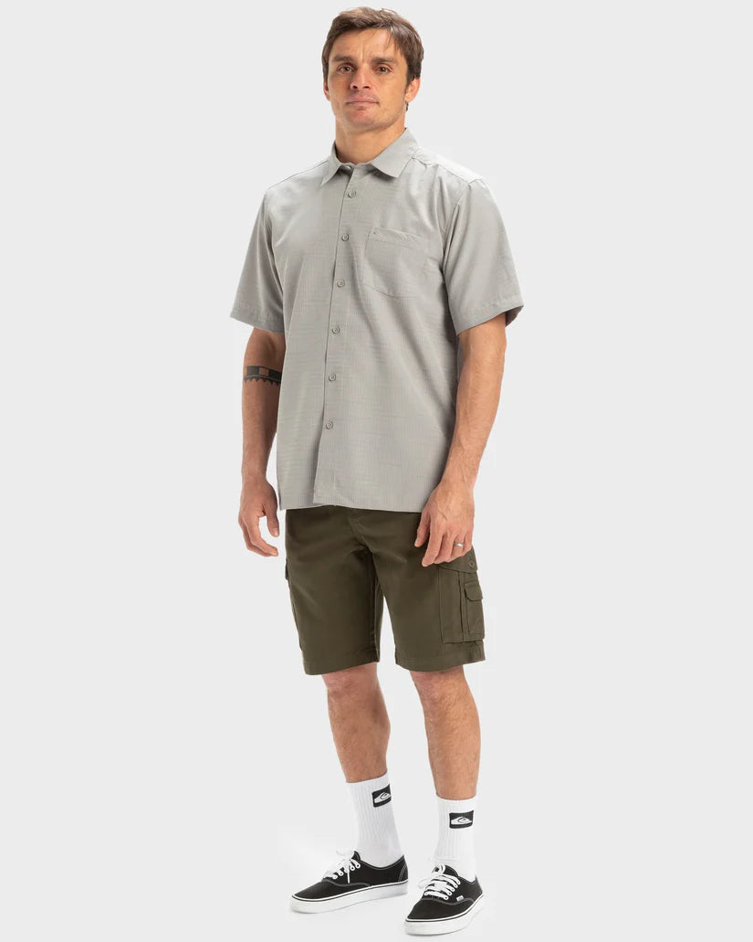 Quiksilver Mens Waterman Centinela Premium Anti-Wrinkle Shirt