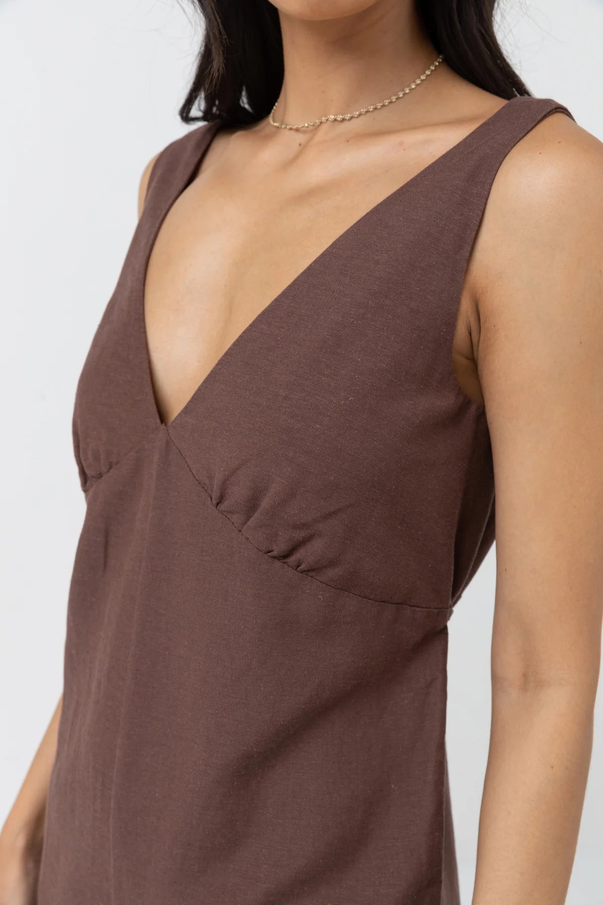 Mindy Romper Chocolate