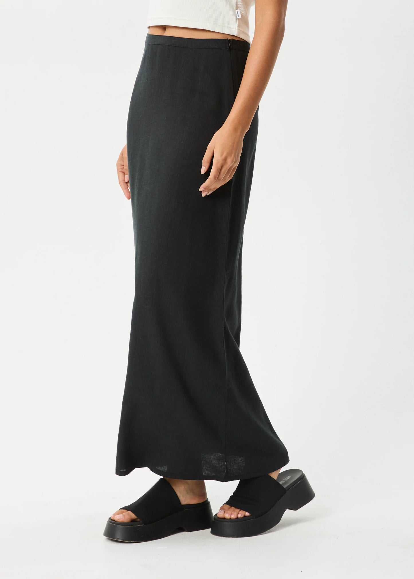 AFENDS - Lilo Maxi Skirt - Black