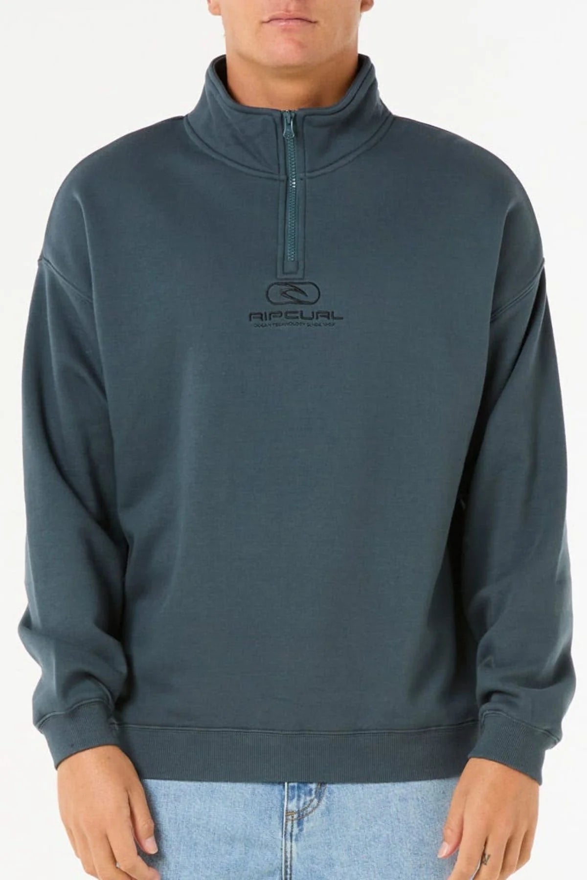 Ripcurl Pill Icon 1/4 Zip Crew