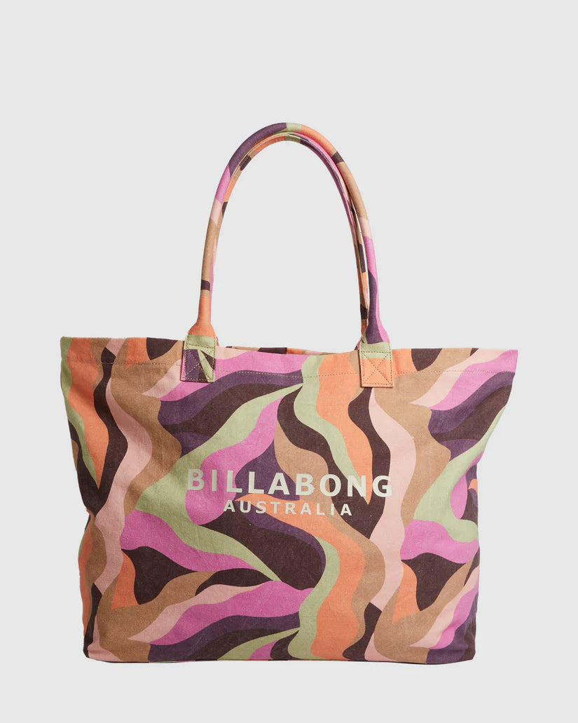 Billabong Womens Surf Swirlin Tides Tote Bag