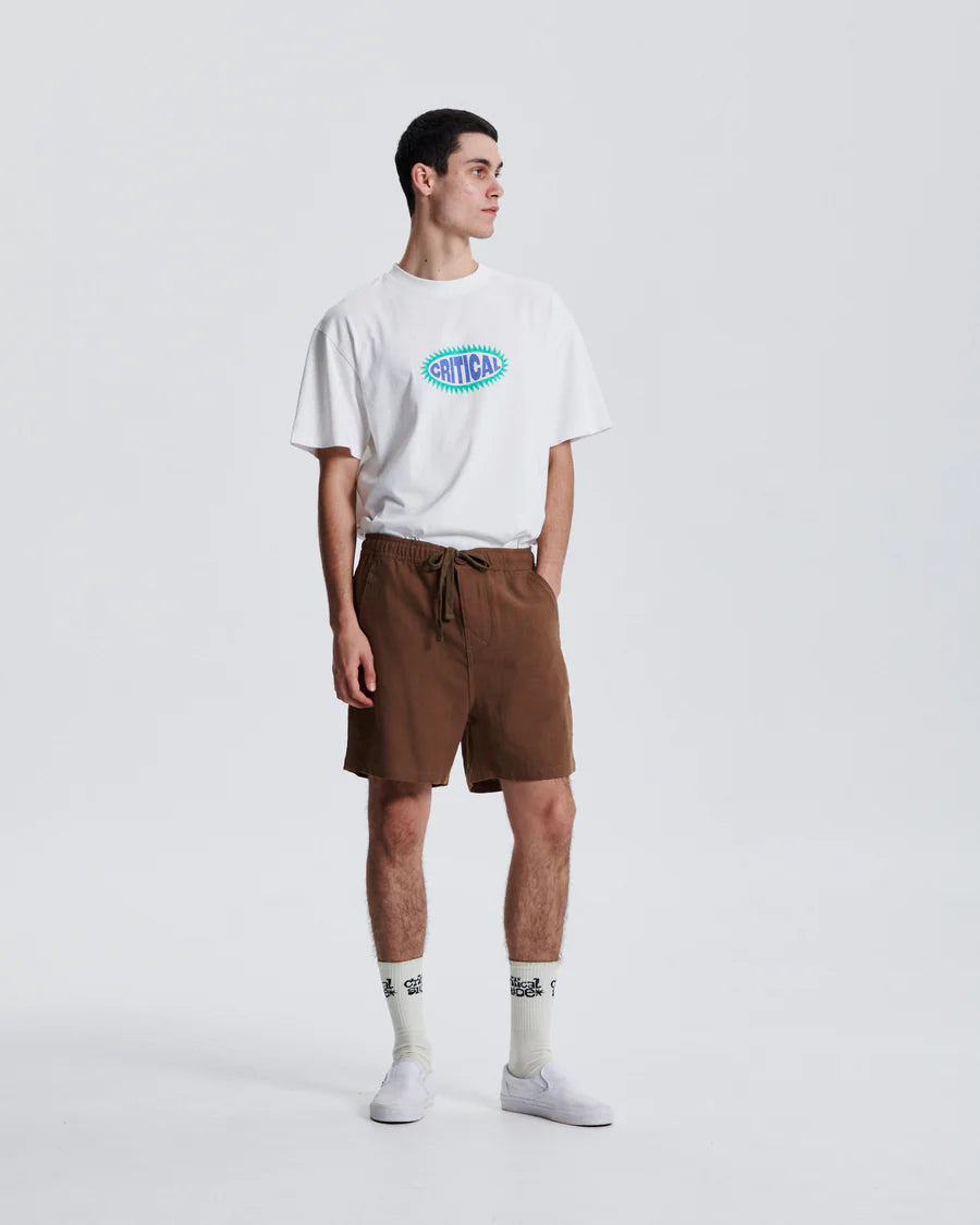 Critical Slide Cruiser Linen Short - Tobacco