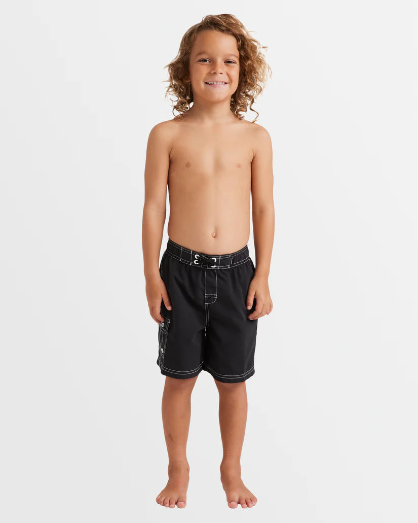 Billabong Boys 0-7 Throw On Boardshorts