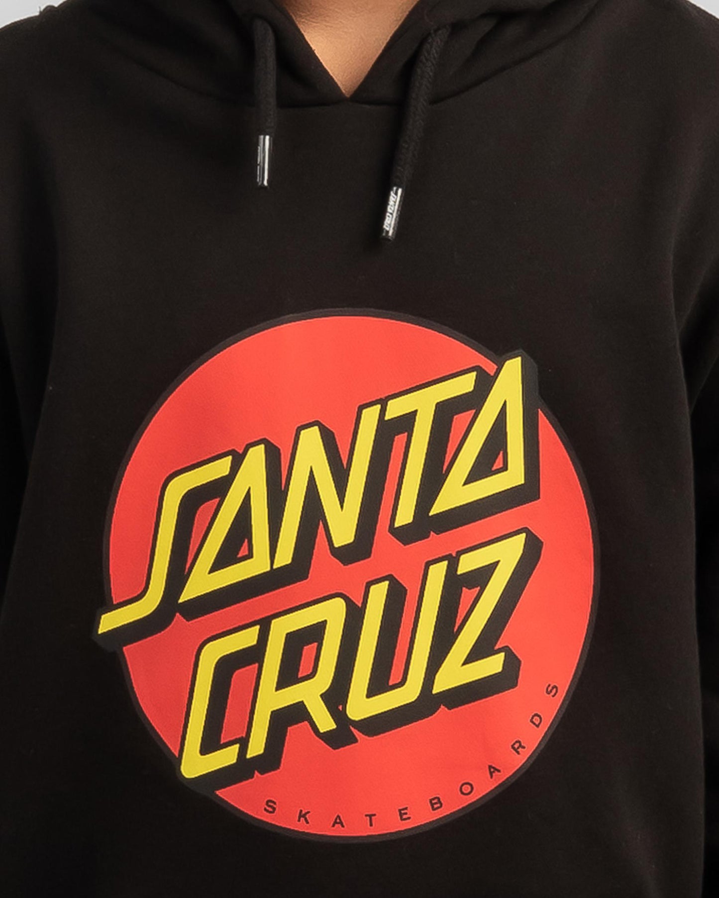 Santa Cruz Classic Dot Front Boys Pullover Hoodie
