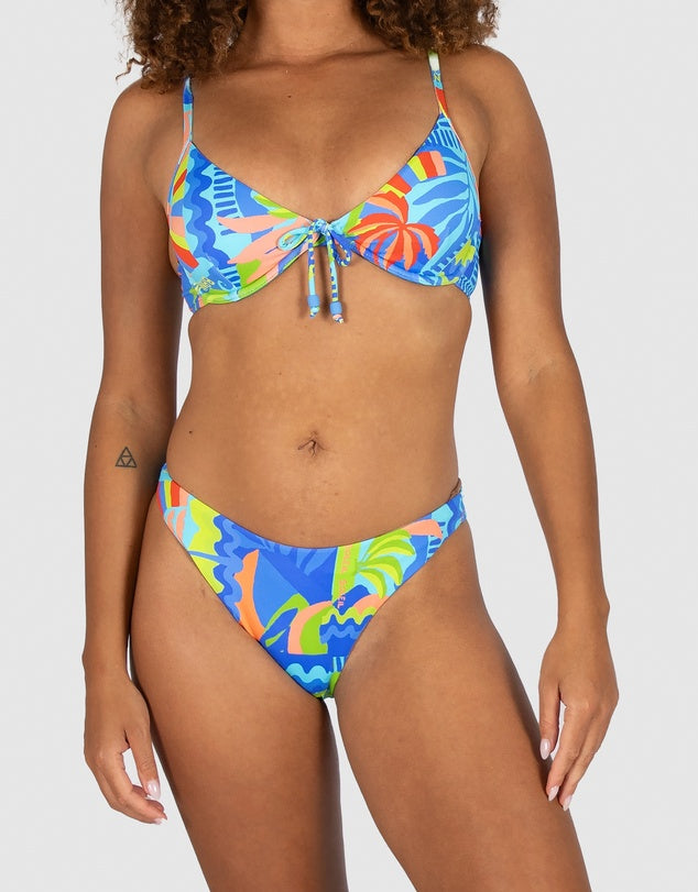 Baku Grenada 80s Rio Bikini Bottom - Electric