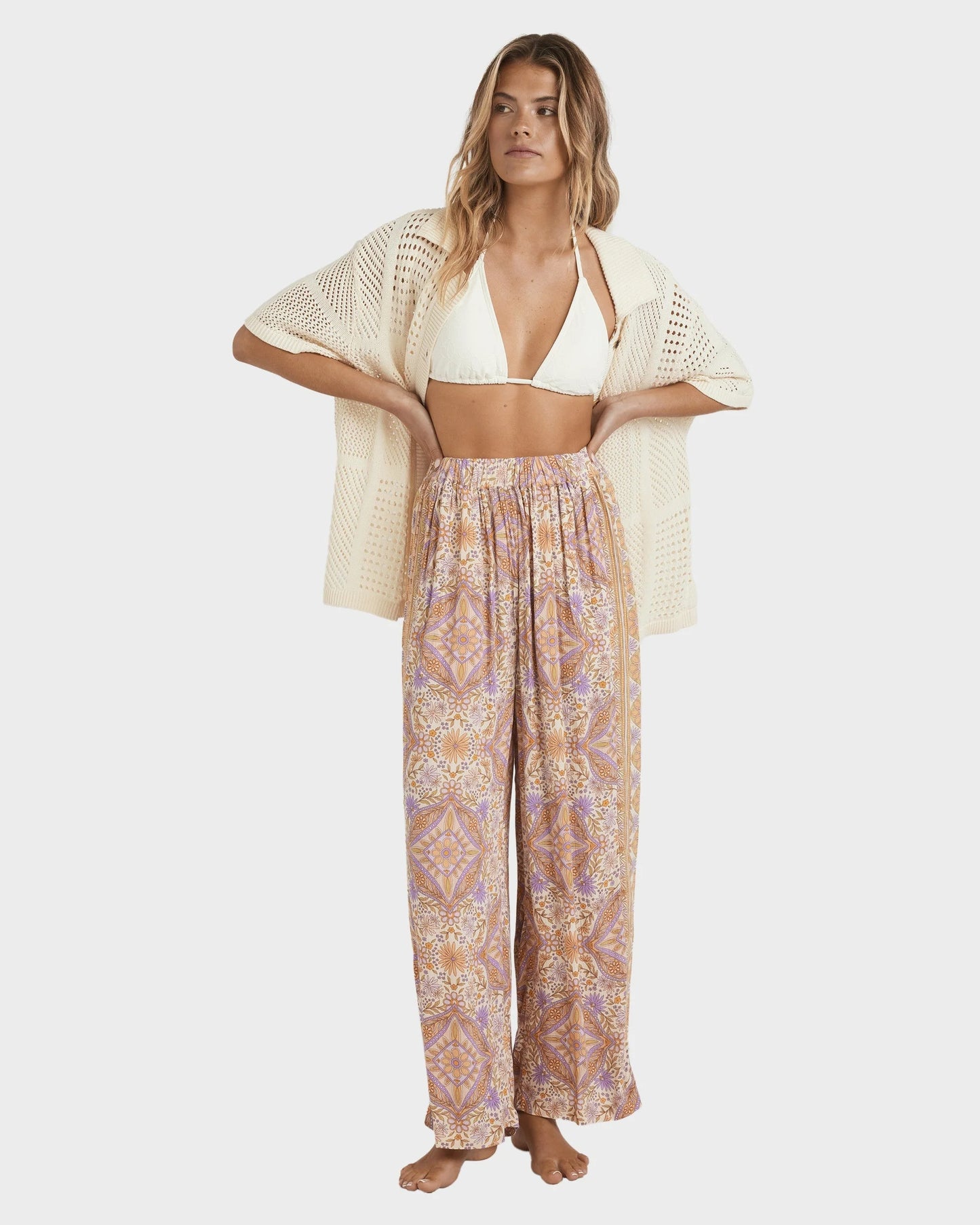 Billabong Womens Just For You Elastic Waist Pants