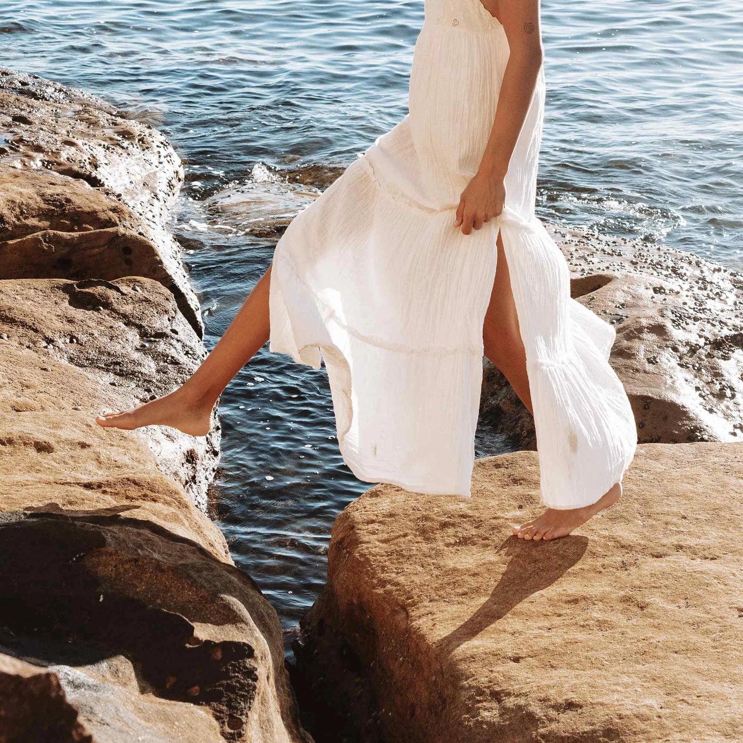 O’NEILL LISBON MAXI DRESS - WINTER WHITE