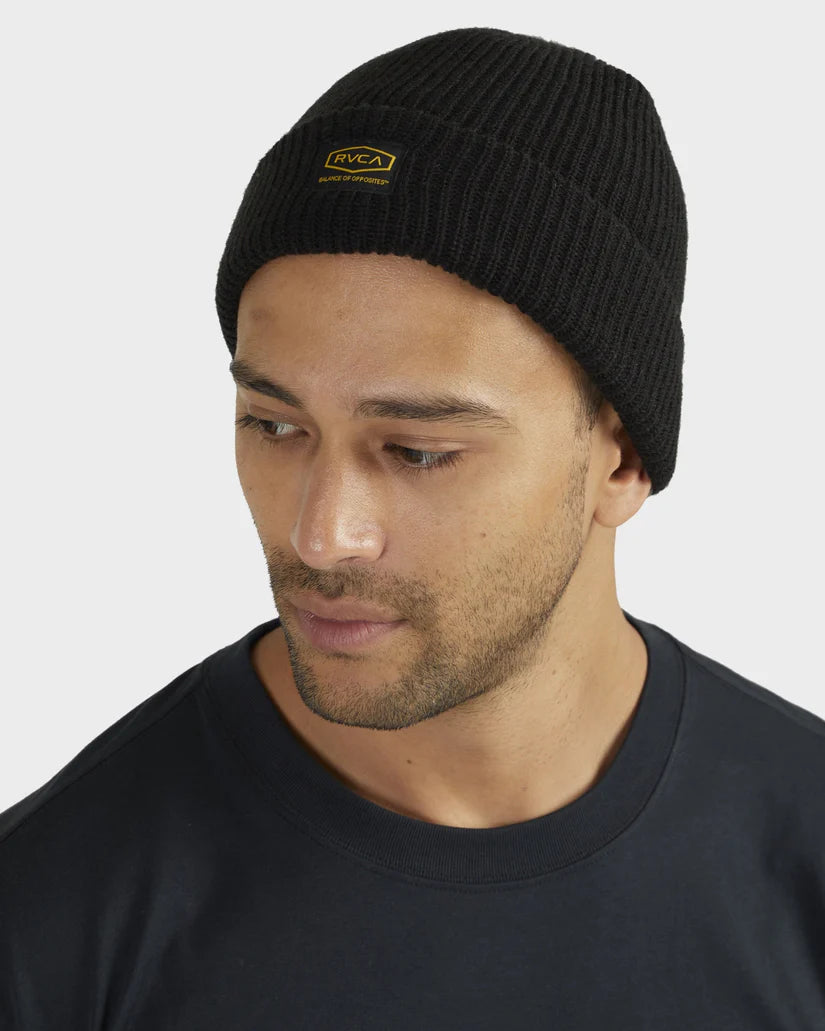 RVCA MENS HERITAGE BEANIE