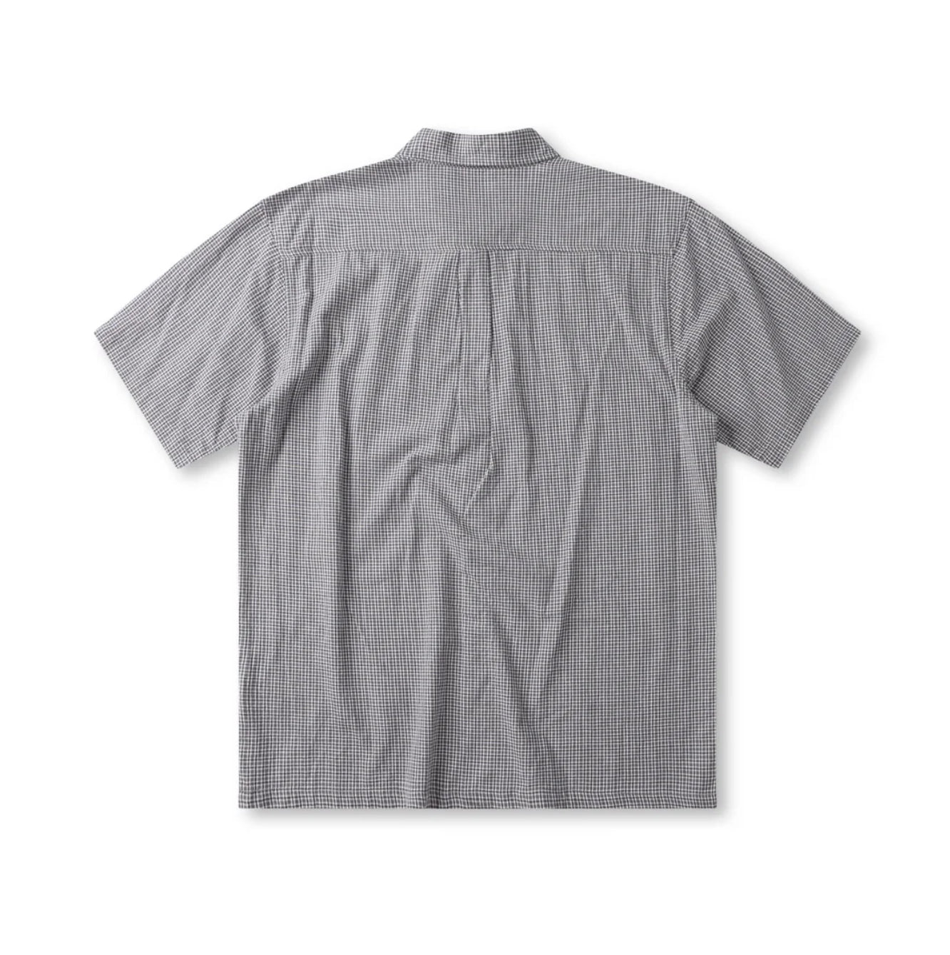 FORMER VIVIAN CHECK SS SHIRT // BLACK