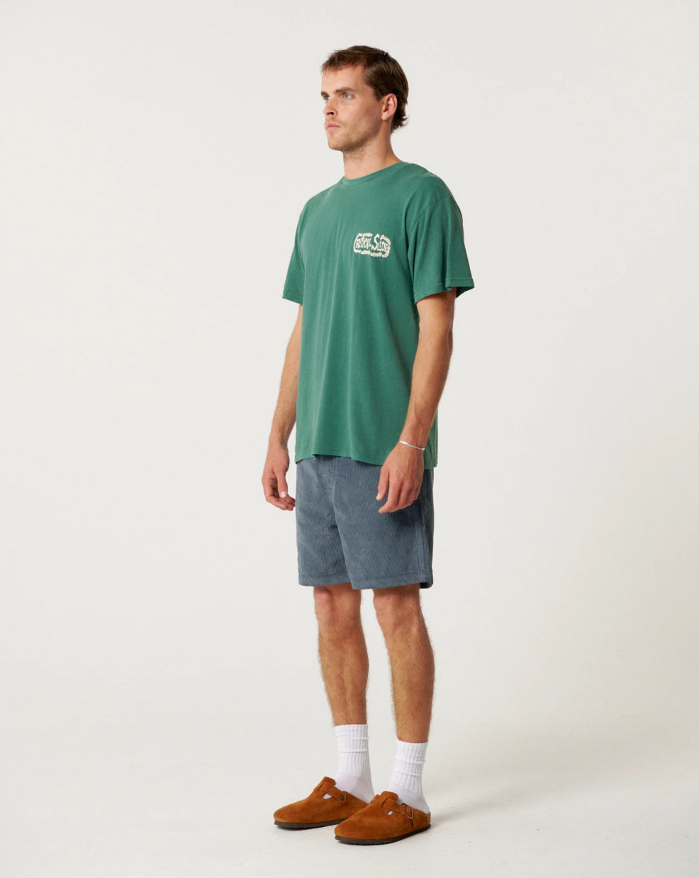 Critical Slide Tiki Tee - Dusty Green