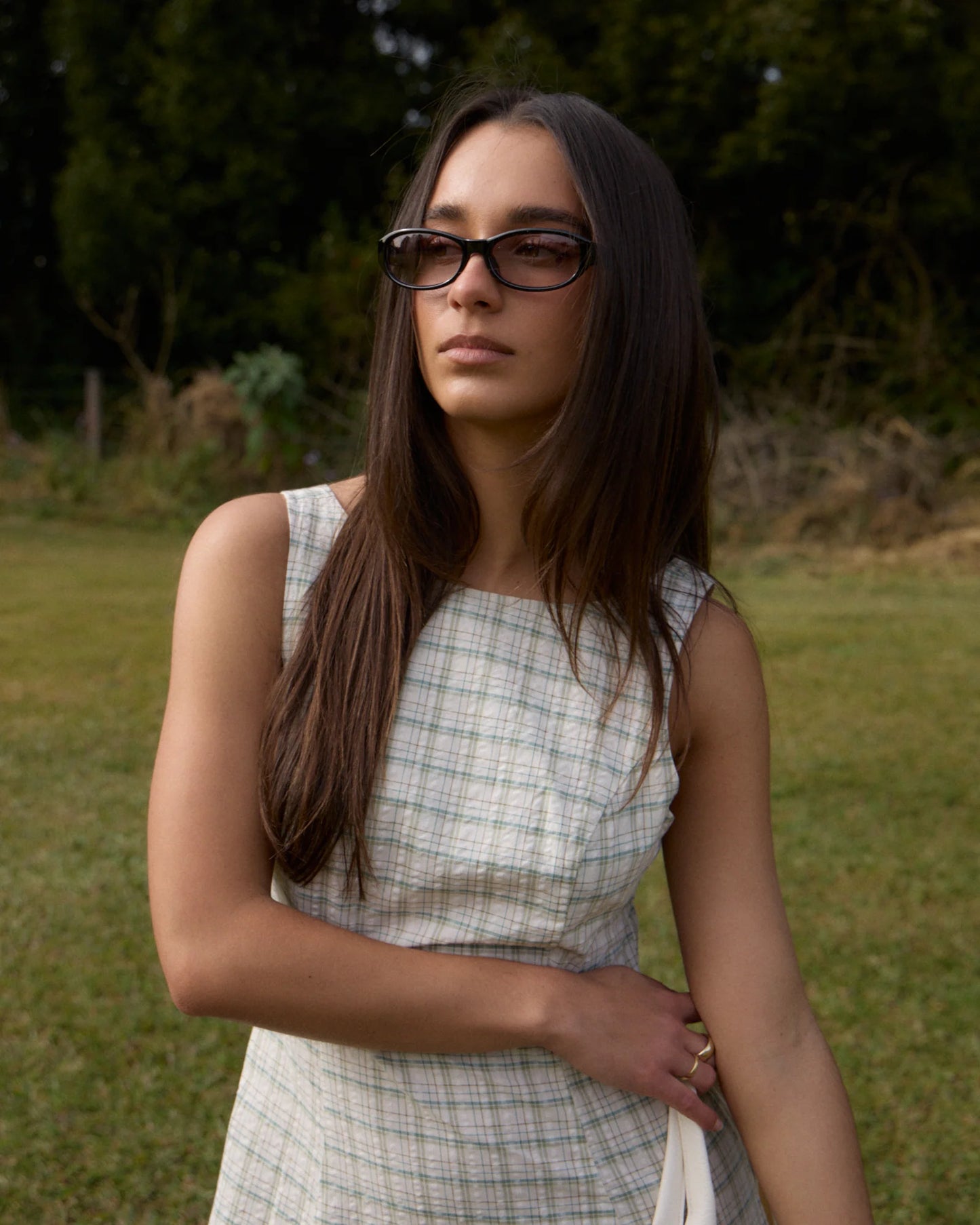 AFENDS LEGACY - SEERSUCKER MINI DRESS