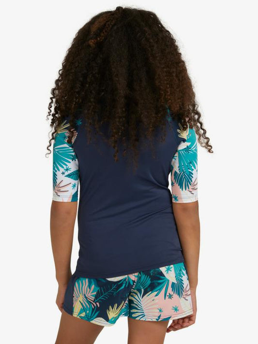 Roxy Girl Go Further Ss Lycra