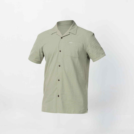 O’NEILL OG ECO STRIPE STANDARD SHORT SLEEVE SHIRT - SEAGLASS