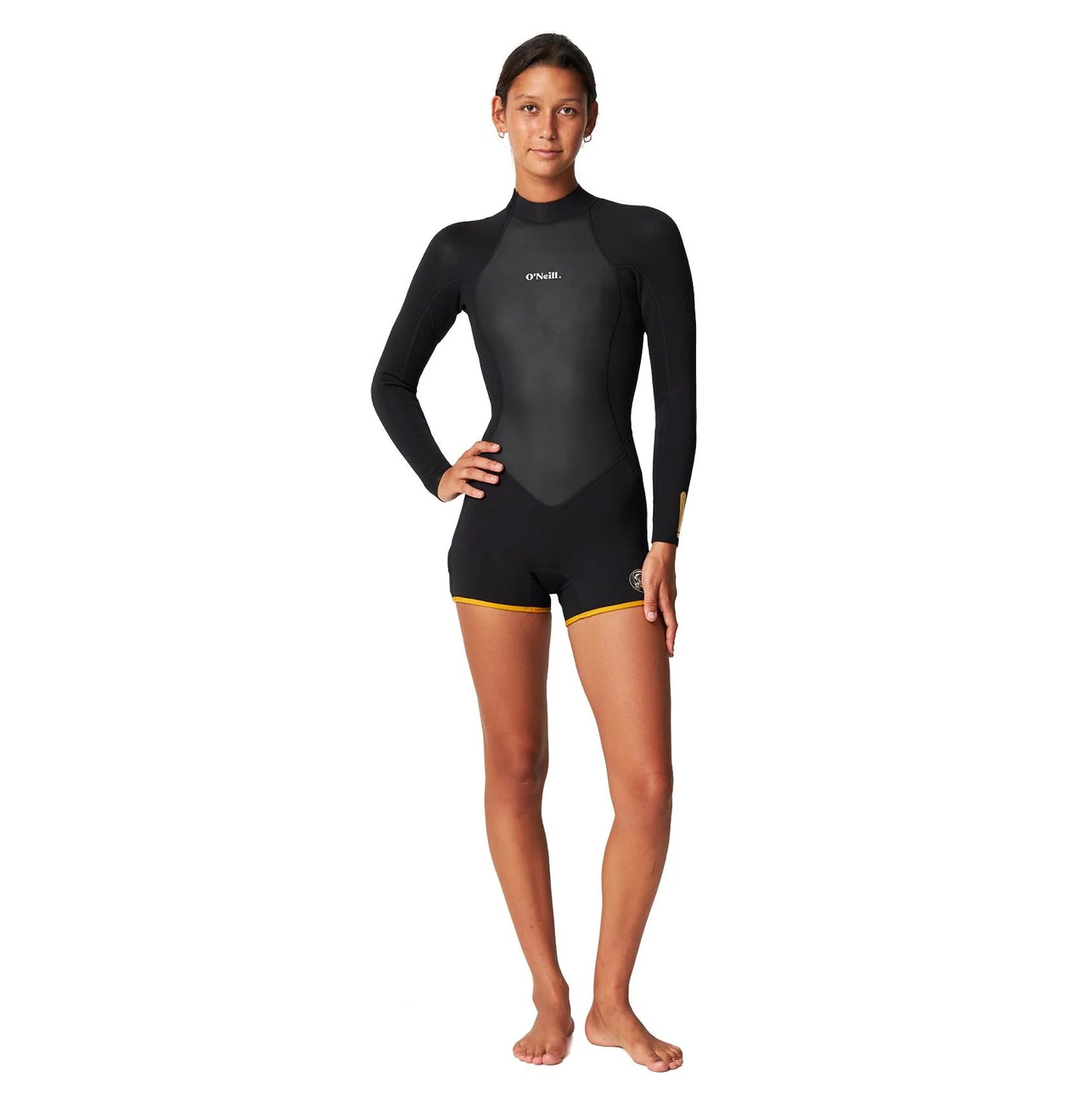 O’Neill: WOMEN'S O'RIGINALS BZ 2MM BOY LEG SPRING SUIT - BLACK