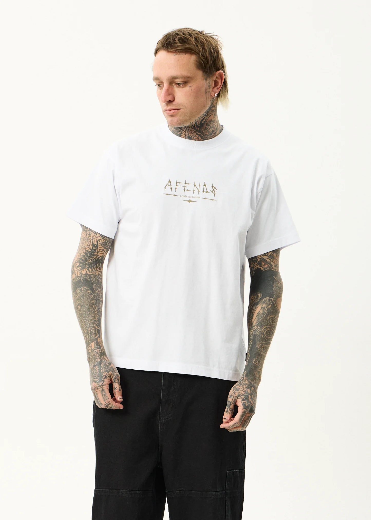 AFENDS SPINAL - BOXY TEE