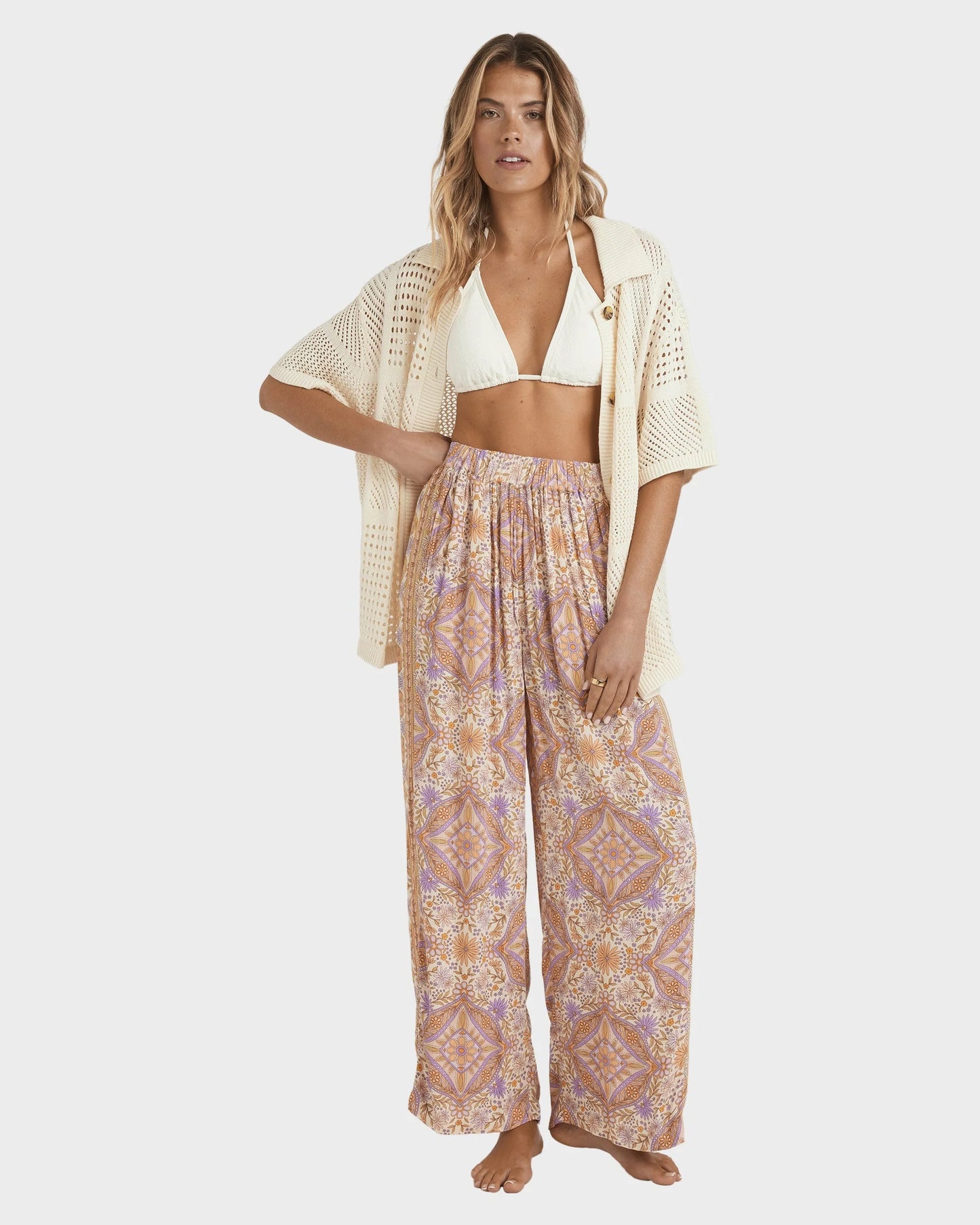 Billabong Womens Just For You Elastic Waist Pants