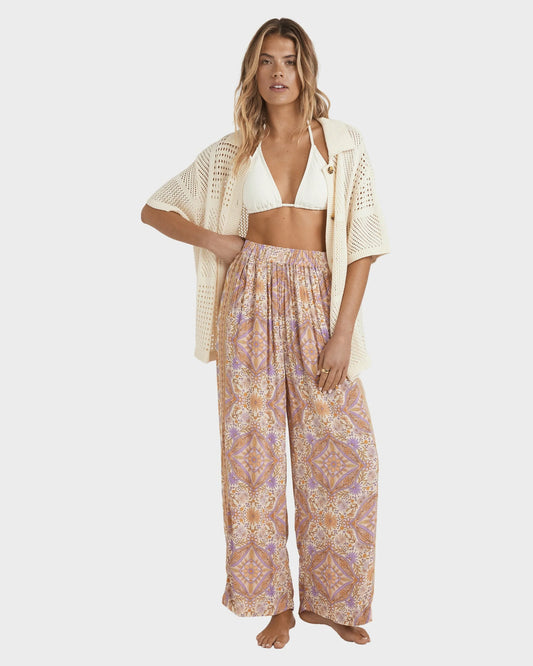 Billabong Womens Just For You Elastic Waist Pants