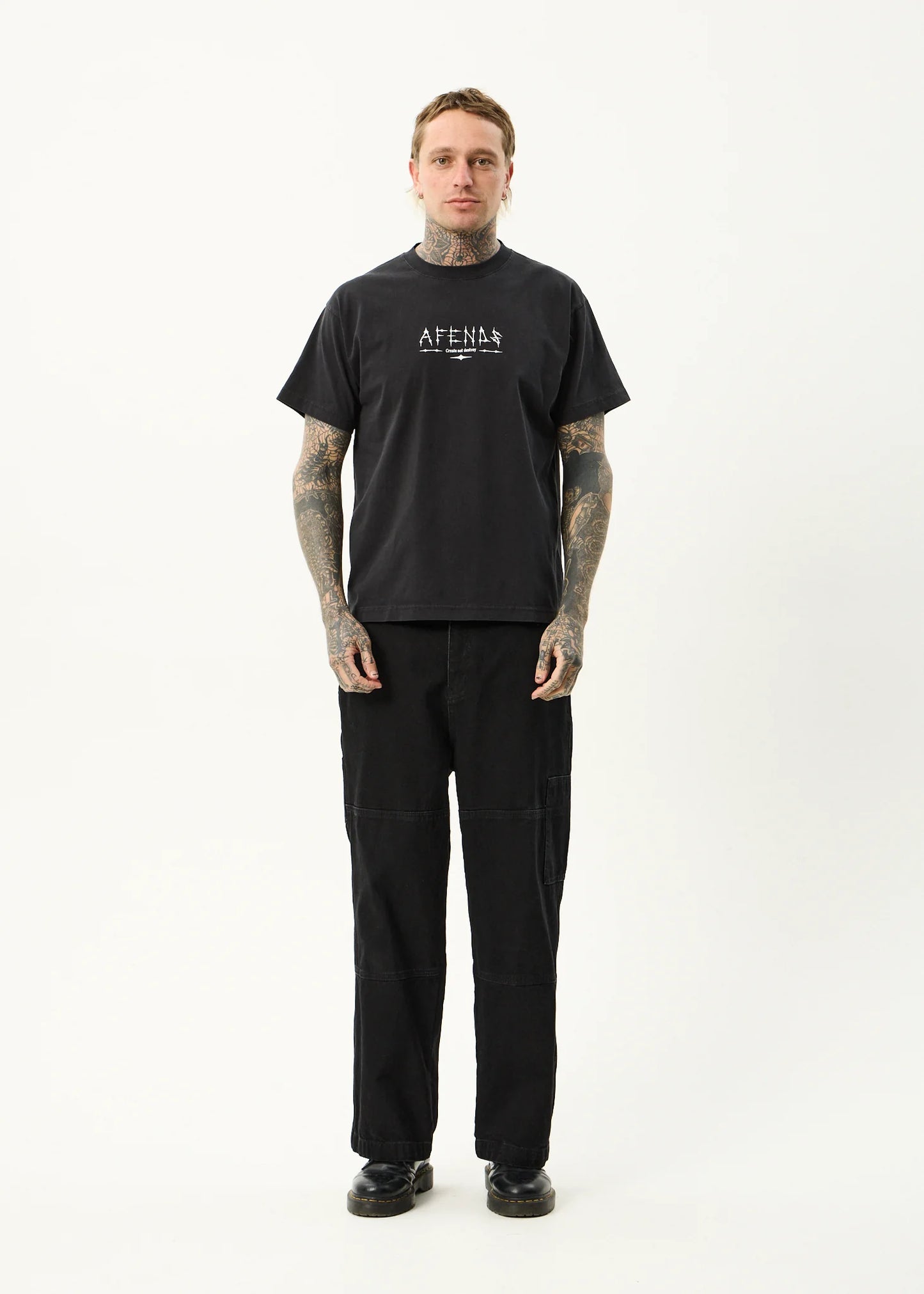 AFENDS SPINAL - BOXY TEE