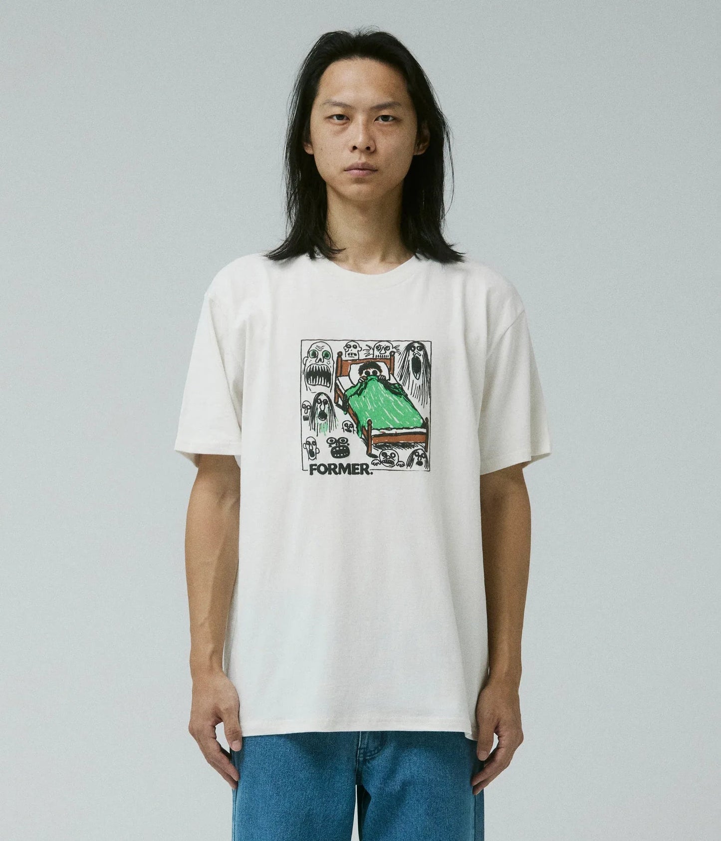 FORMER CRITTERS T-SHIRT // BONE