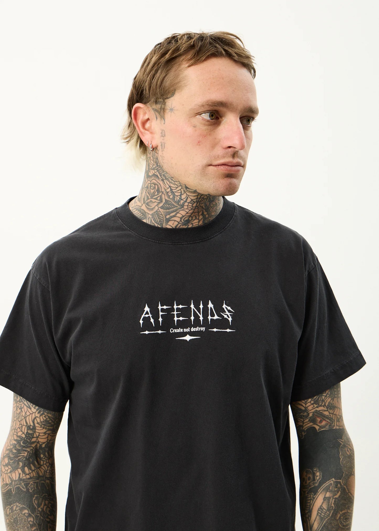 AFENDS SPINAL - BOXY TEE