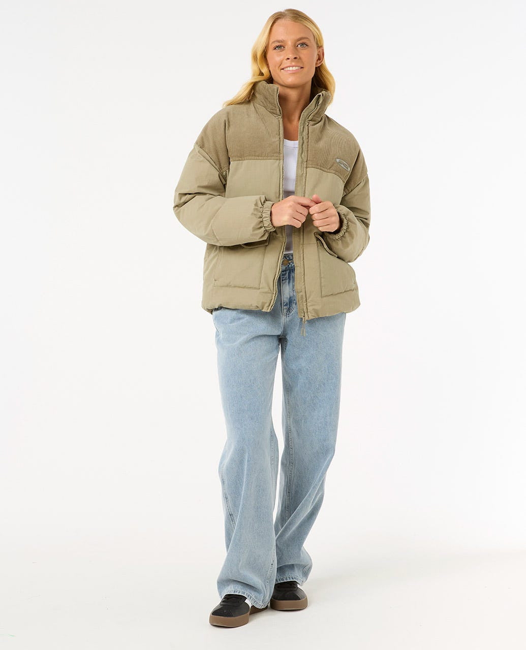 Ripcurl High Tide Mixed Cord Puffer