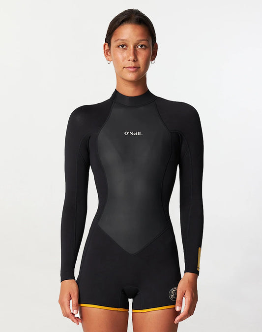 O’Neill: WOMEN'S O'RIGINALS BZ 2MM BOY LEG SPRING SUIT - BLACK