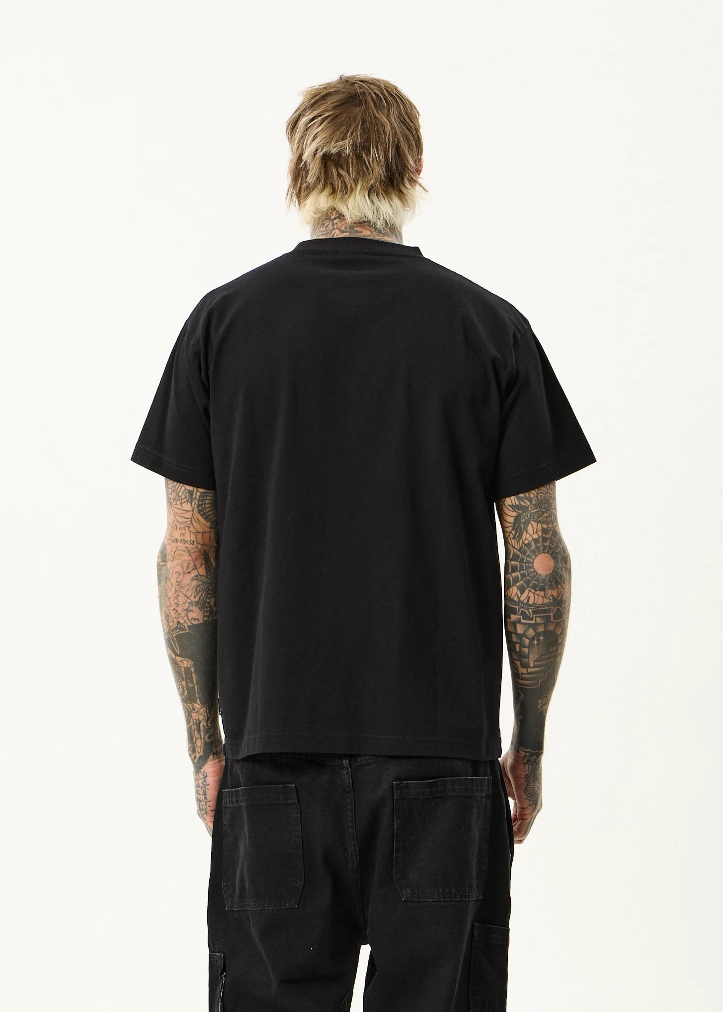 AFENDS SADWORLD - HEAVYWEIGHT BOXY TEE