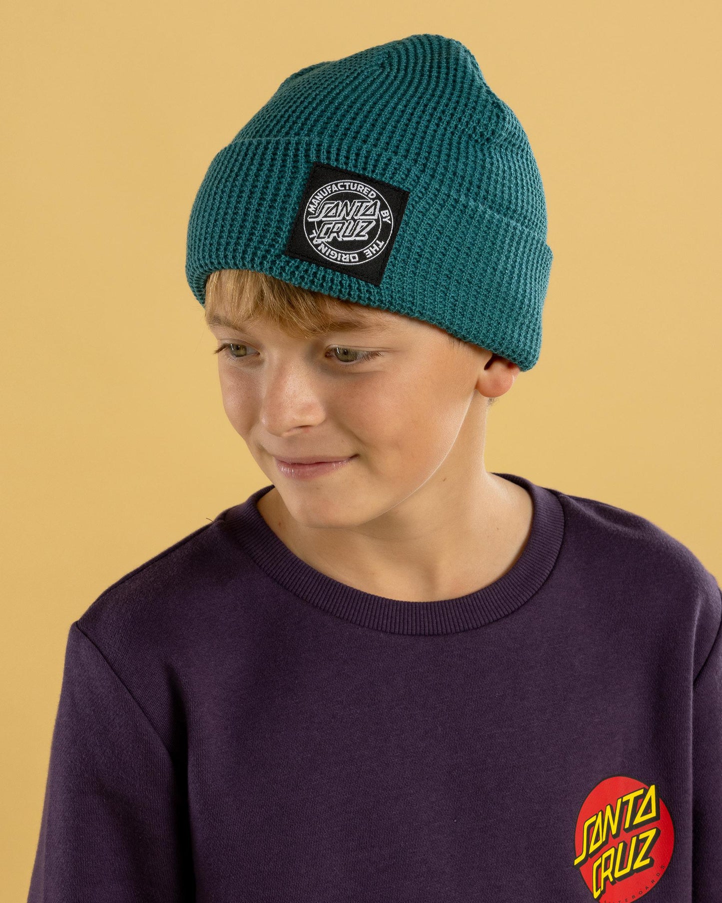 Santa Cruz MFG Dot Boys Beanie Ocean
