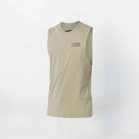 O’NEILL DUSK MUSCLE TEE - SEAGRASS