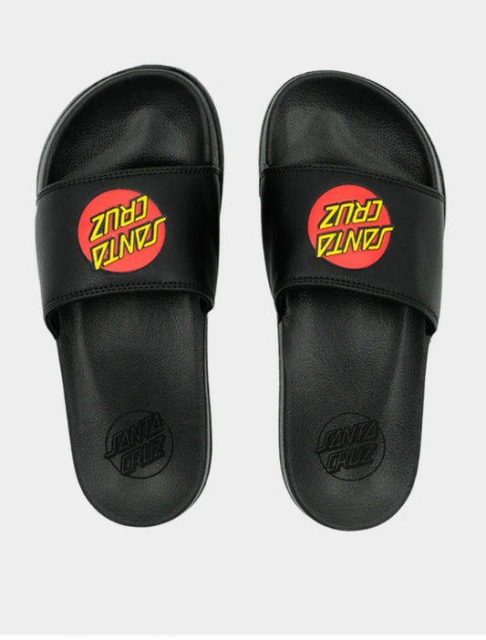 Santa Cruz Classic Dot Slides Boys