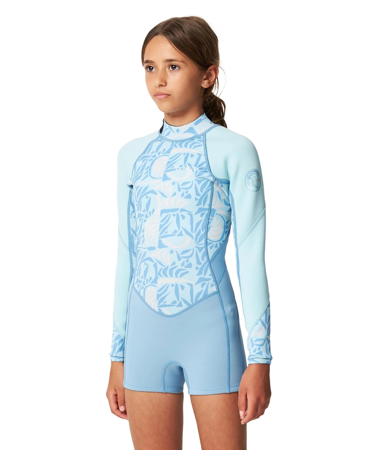 O'Neill Girl's Bahia BZ LS Mid Spring 2mm - Check Mosaic