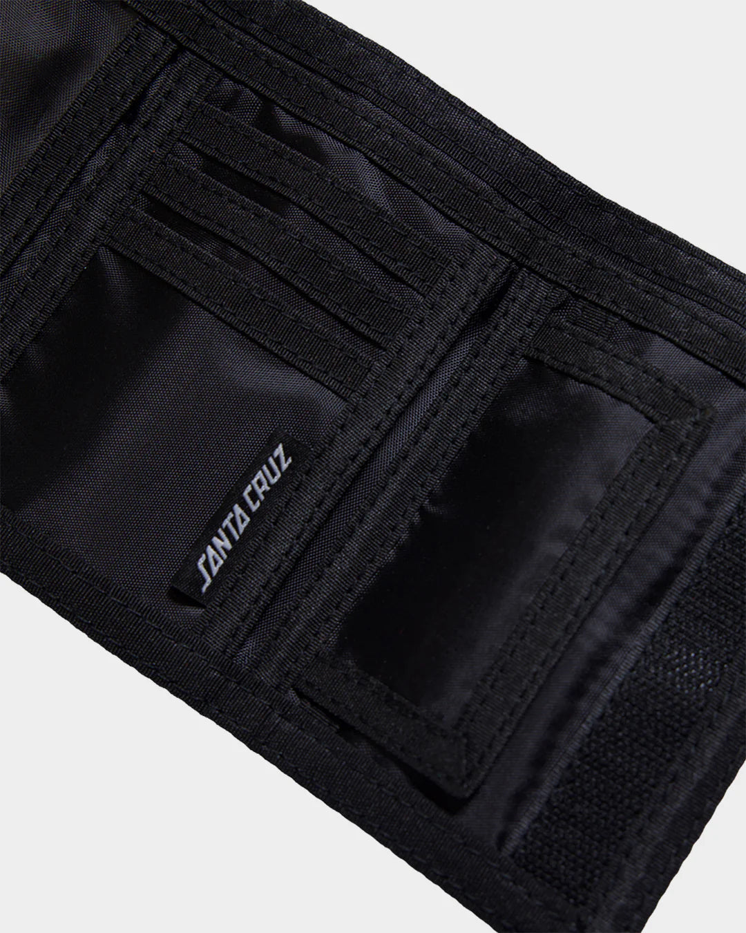 Santa Cruz Flaming stack Velcro wallet