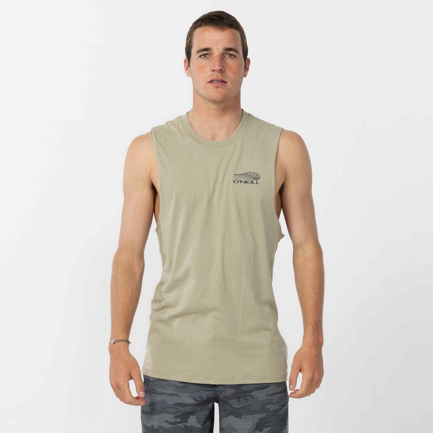 O’NEILL DUSK MUSCLE TEE - SEAGRASS