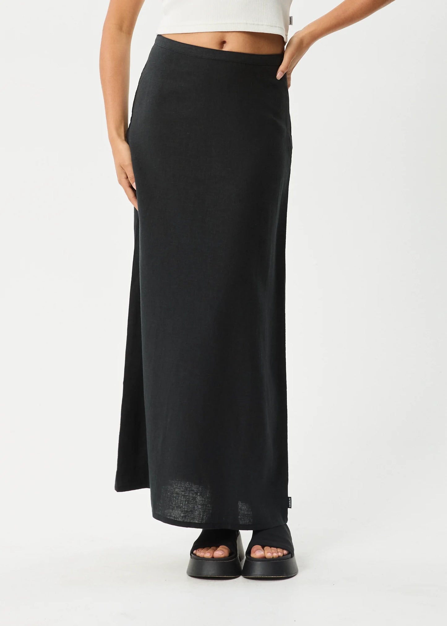 AFENDS - Lilo Maxi Skirt - Black