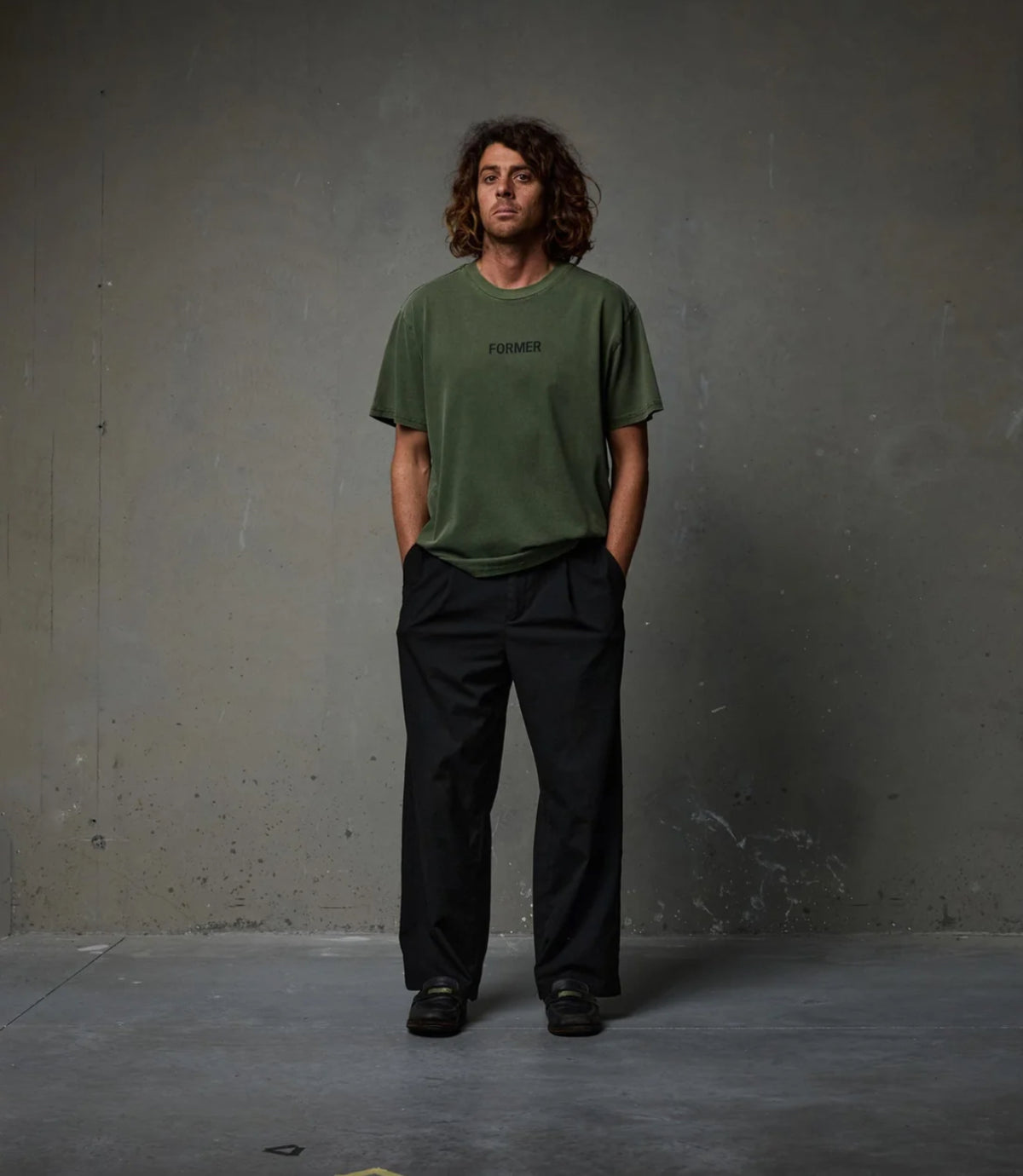 FORMER LEGACY OVERDYE T-SHIRT // WASHED SURPLUS