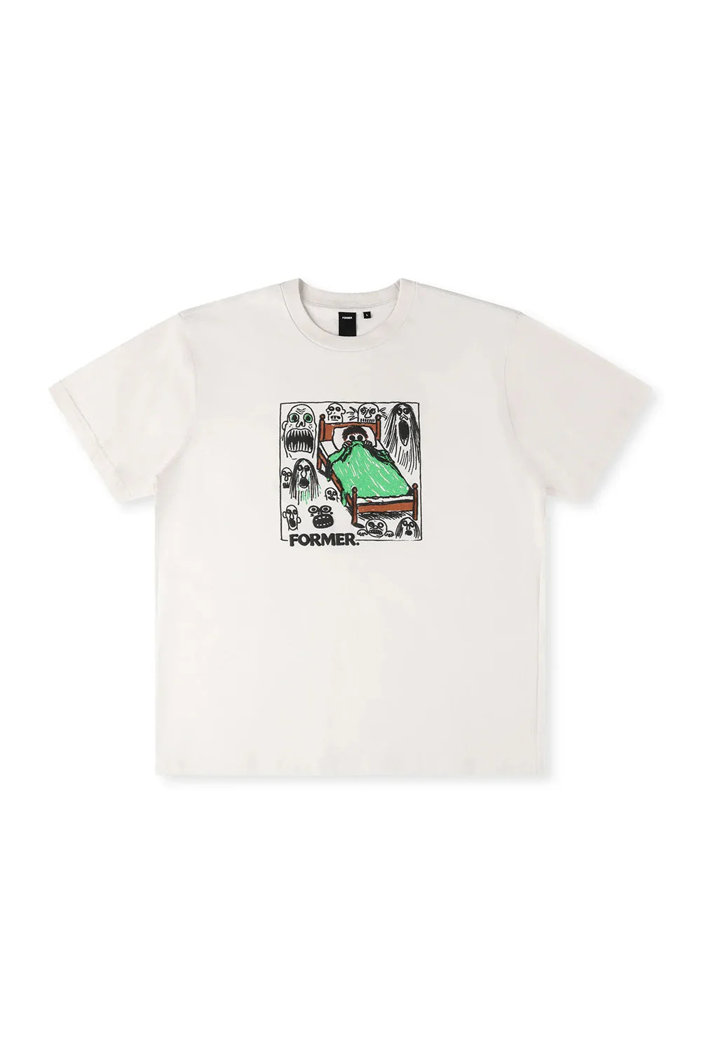 FORMER CRITTERS T-SHIRT // BONE