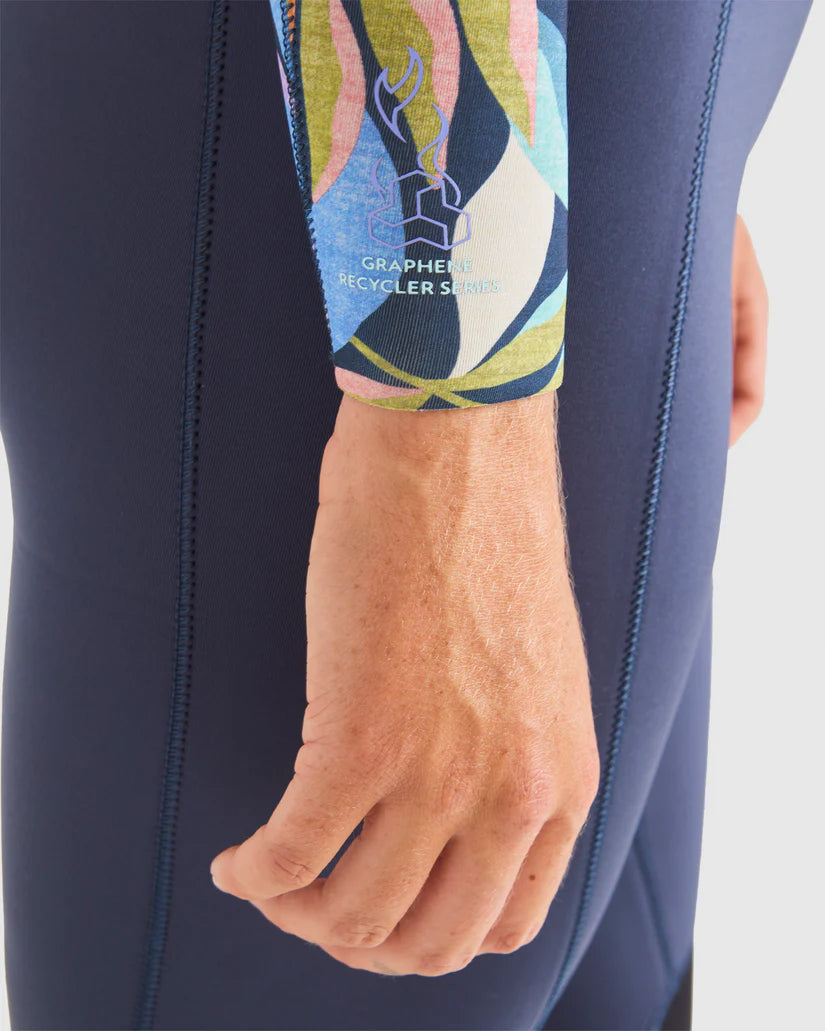Billabong Womens 3/2mm Synergy Chest Zip Steamer Wetsuit