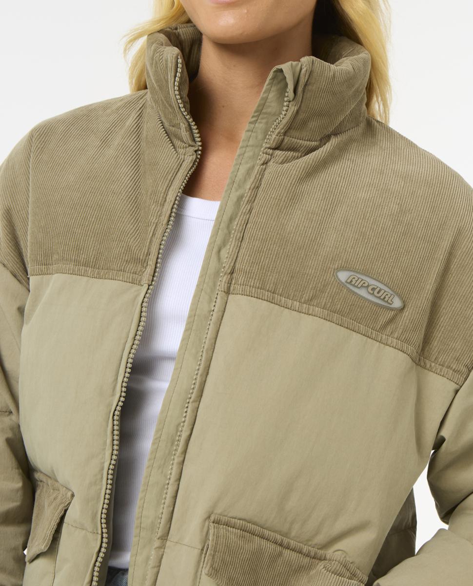 Ripcurl High Tide Mixed Cord Puffer