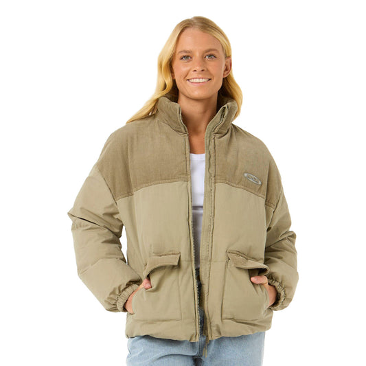 Ripcurl High Tide Mixed Cord Puffer