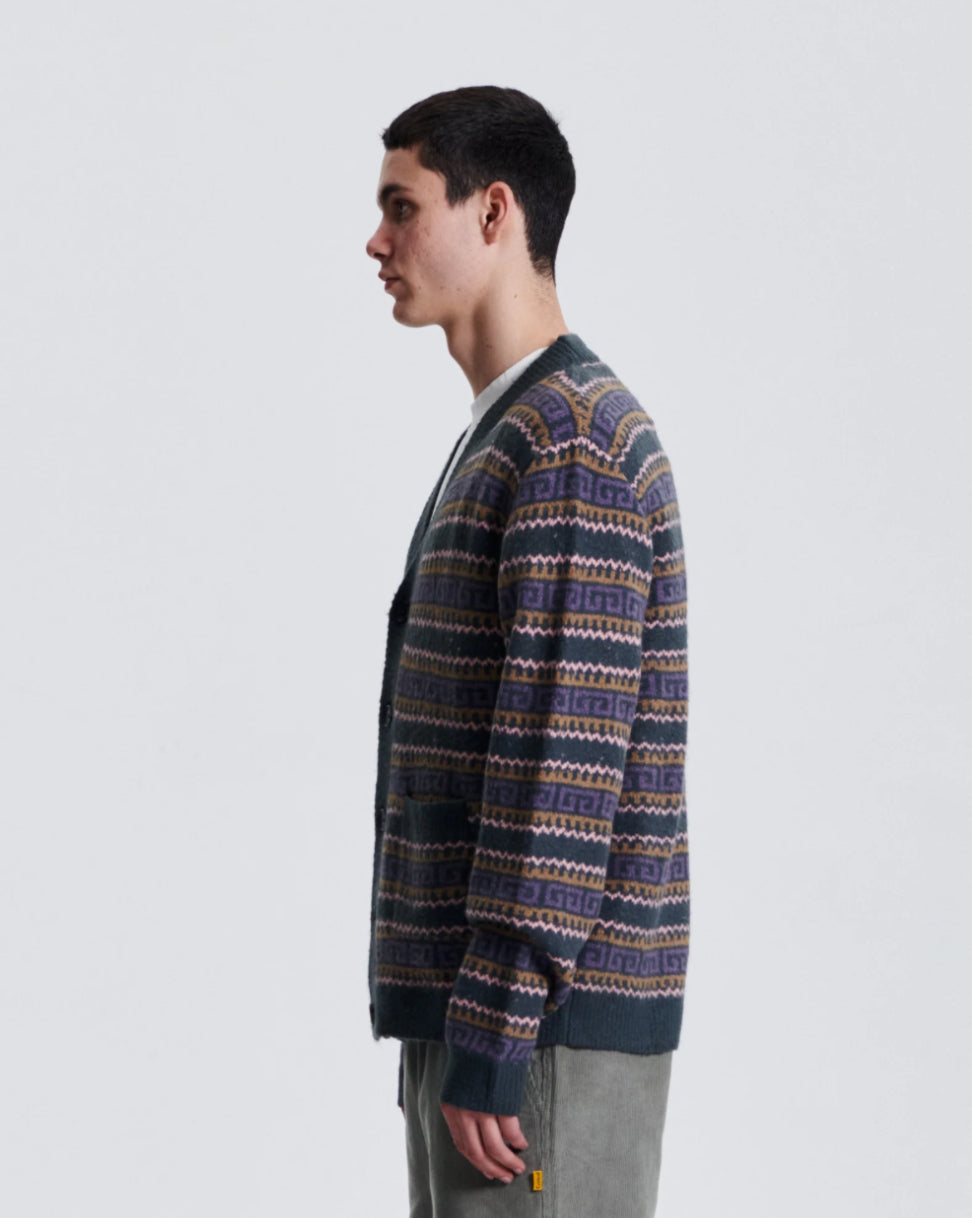 Critical Slide Stonage Cardigan - Black