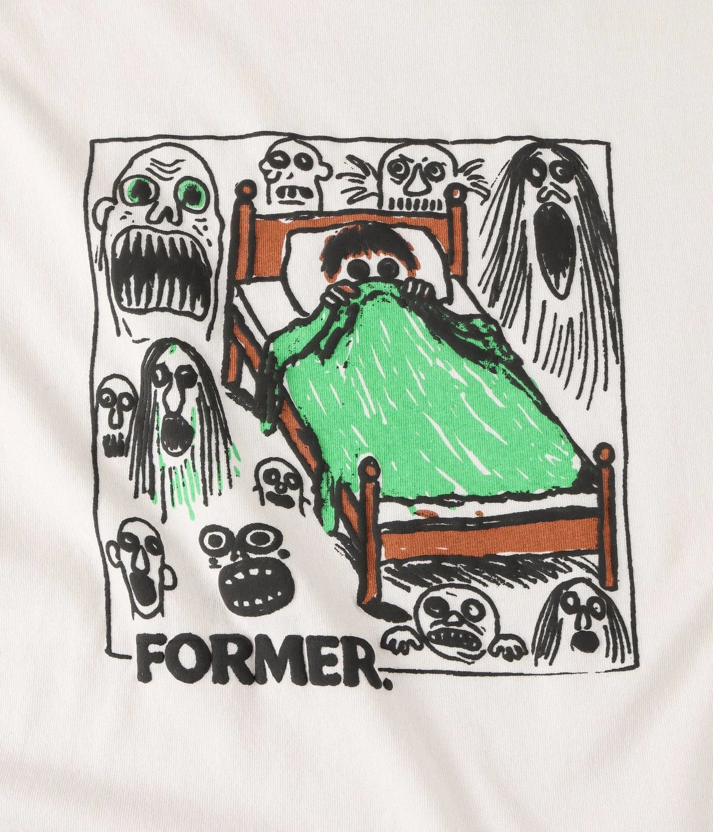 FORMER CRITTERS T-SHIRT // BONE