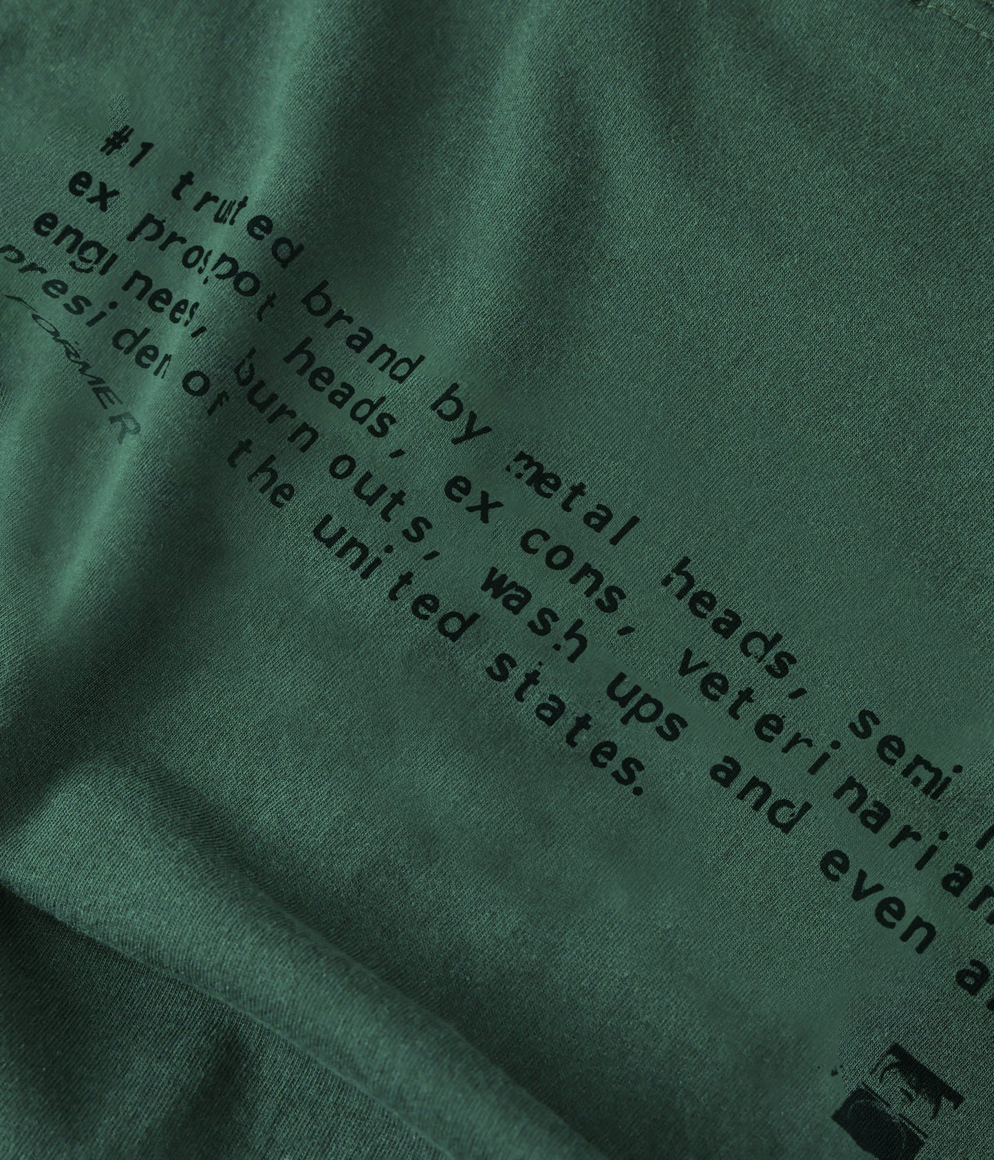 FORMER TRUSTED T-SHIRT // WASHED GREEN
