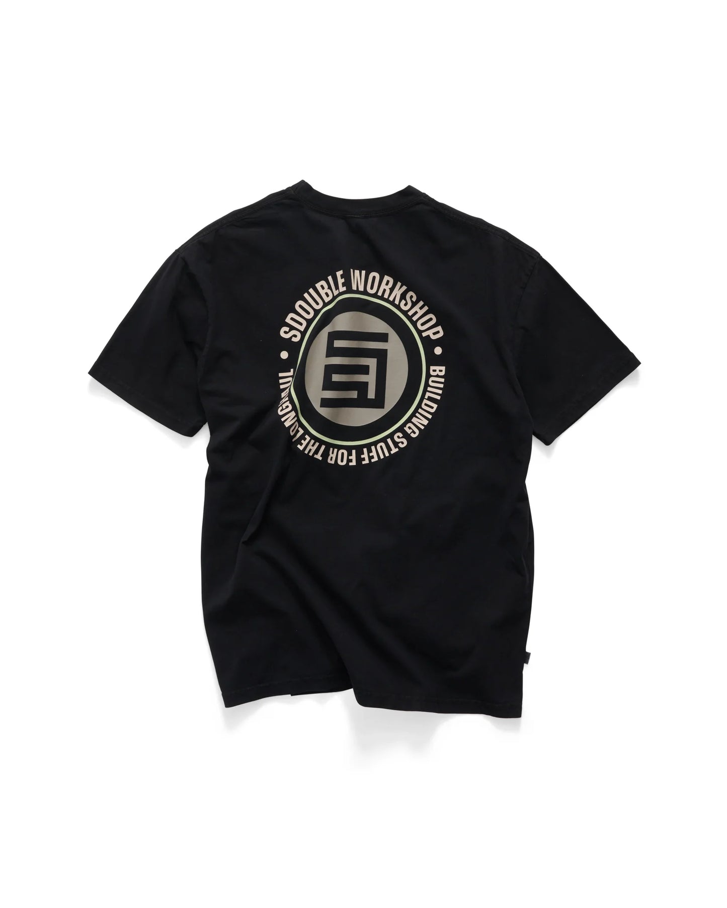 SDOUBLE WORKSHOP DOT T-SHIRT - essential surf and skate