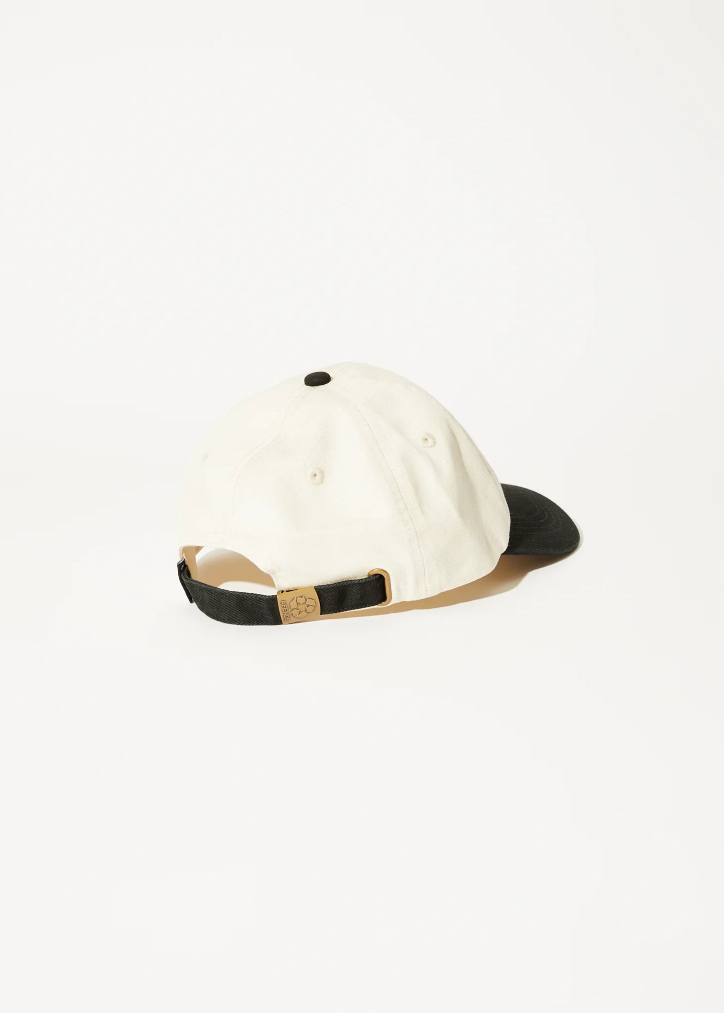 Afends Landed - Panelled Cap - Black / Sand