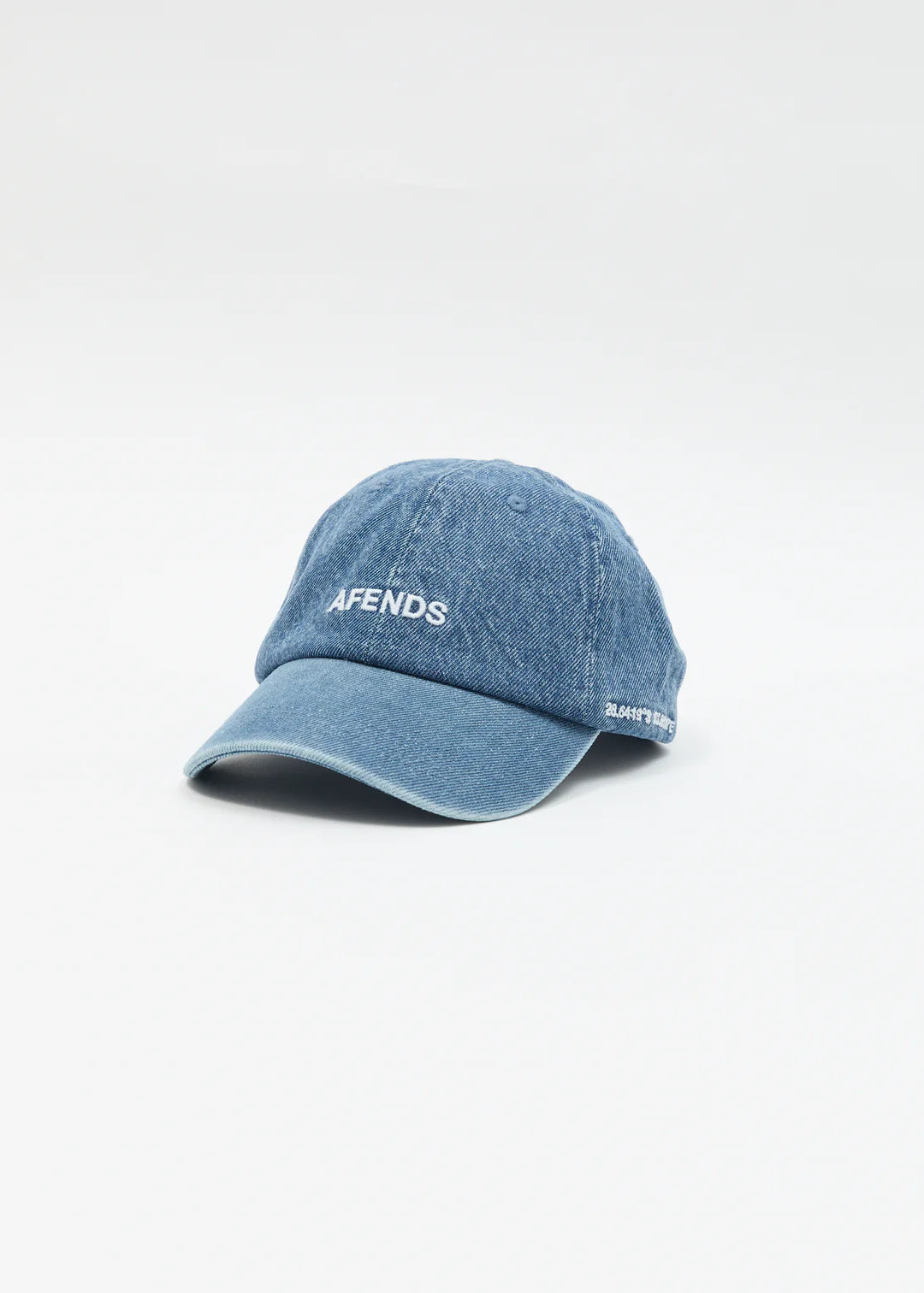 Afends Denim Panelled Cap