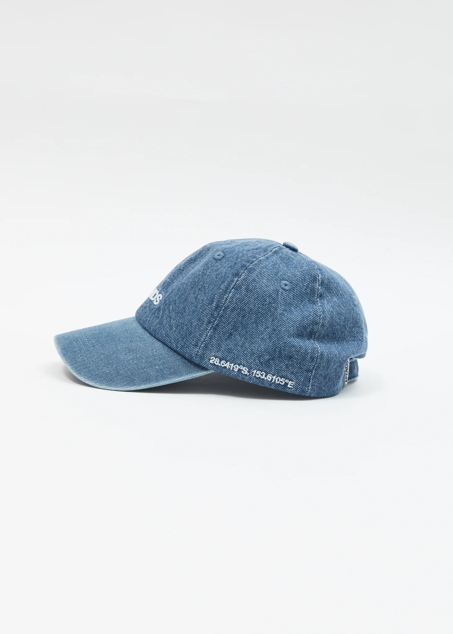 Afends Denim Panelled Cap