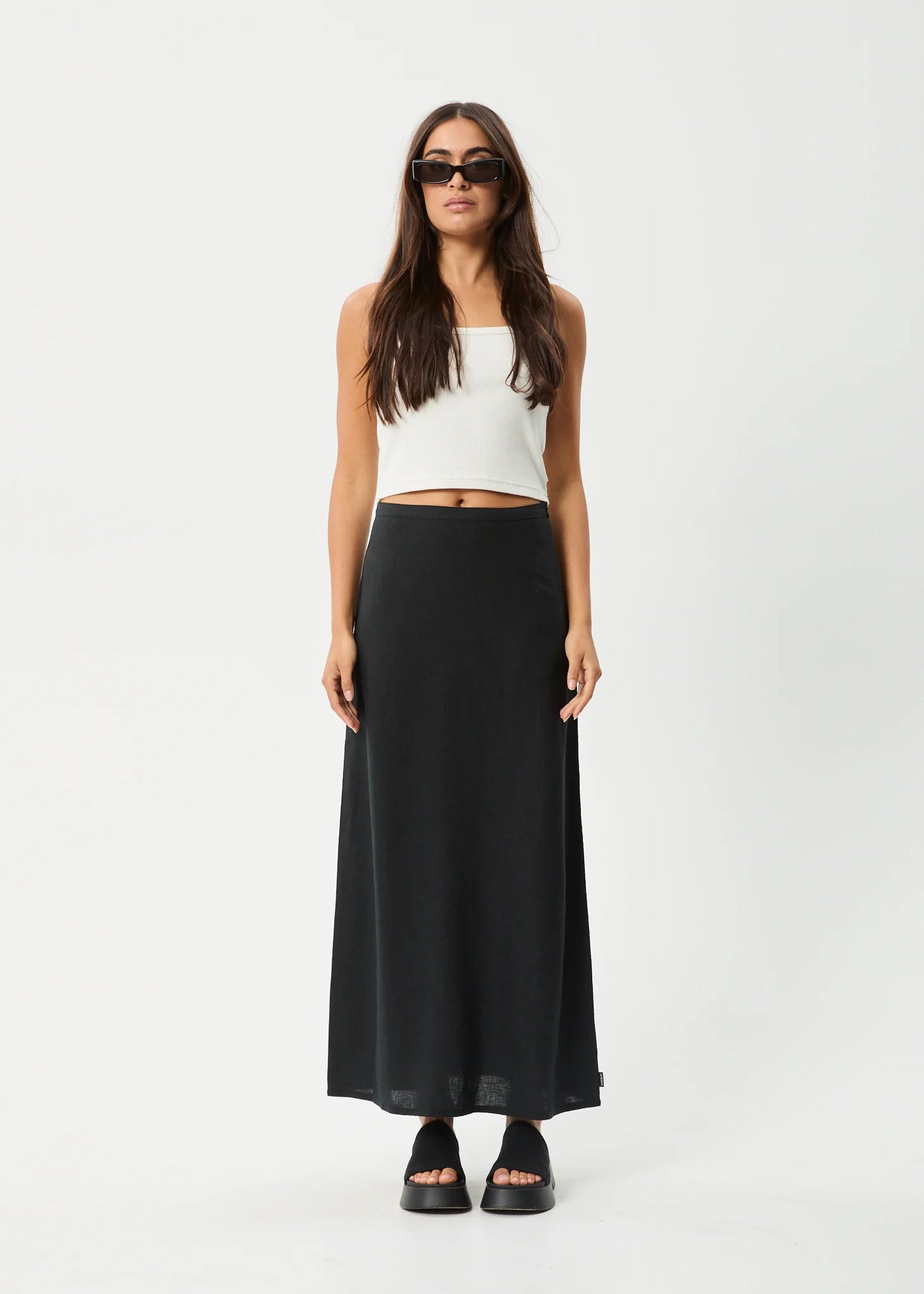 AFENDS - Lilo Maxi Skirt - Black